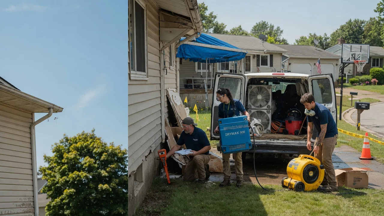 Ceiling Leak Cleanup in Cattaraugus, NY near me
